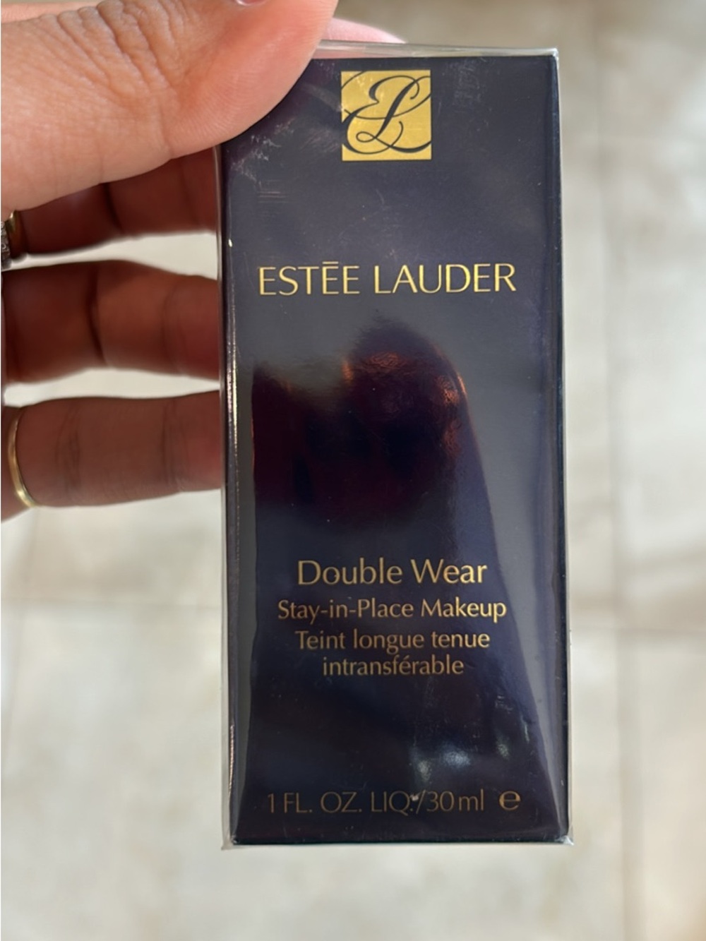 Original formula !! Estee Lauder Double Wear Foundation 1C0 Shell